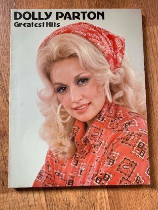 1976 Dolly Parton Greatest Hits Song Book Rare One
