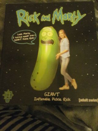 Rick And Morty Grant Inflatable Pickle Rick