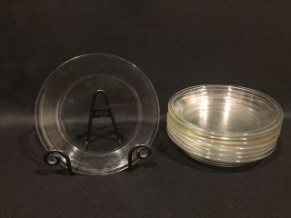 Pyrex Set Of 2 Smaller Size 8 Inch Glass Tart,  Quiche,  Pie Plates 208