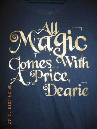 " Once Upon A Time " Tv Series T - Shirt (abc/disney)