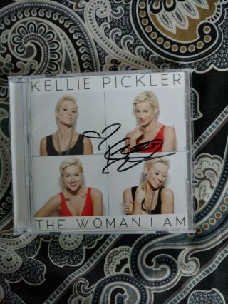 Signed Kellie Pickler Cd Of The Woman I Am