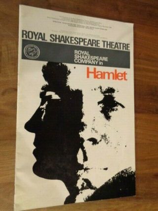 Vintage 1965 London Royal Shakespeare Theatre Hamlet Program Glenda Jackson