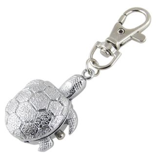 Ladies/girls/nurses Tortoise/turtle Keyring/key Chain Pendant Pocket Fob Watch