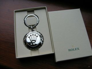 Rolex Key Ring Chain Boxed