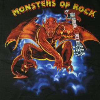 1991 Monsters Of Rock Ac/dc Metallica Motley Donington Park 17 - August - 1991