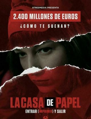 Serie - EspaÑa - - La Casa De Papel Las 2 Temp - - 7 Dvd - - 23 CapÍtulos - -).  2017 - 19