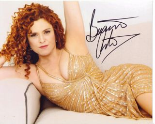 Bernadette Peters Pink Cadillac The Jerk Signed 8x10 Sexy Photo With