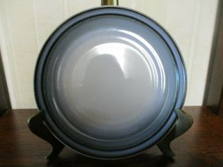 Noritake Stoneware " Sorcerer Pattern - 8620 " Blue/brown 8 1/4 " Salad Plate