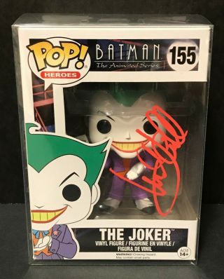 Joker Funko Pop Signed By Mark Hamill - Batman: The Animated Series