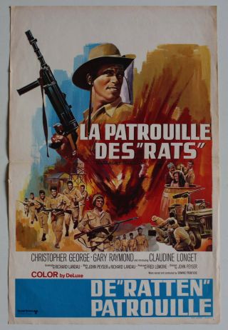 Rat Patrol Massacre Harbor Belgium Movie Poster