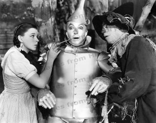 8x10 Print Judy Garland Jack Haley Ray Bolger The Wizard Of Oz 1939 Woo