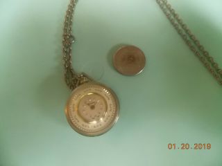 Vintage Lucerne Watch Necklace