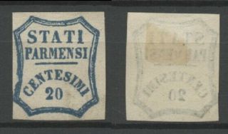 No: 70957 - Parma (italian State) - A Very Old Stamp - (no Gum)