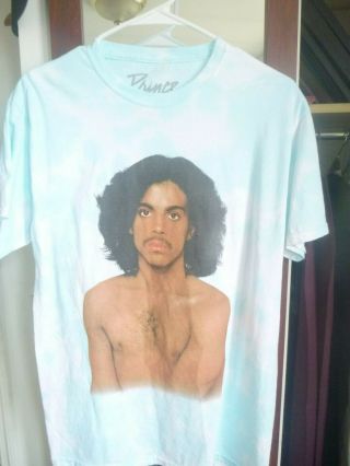 Prince T Shirt Early Career Pic Size M