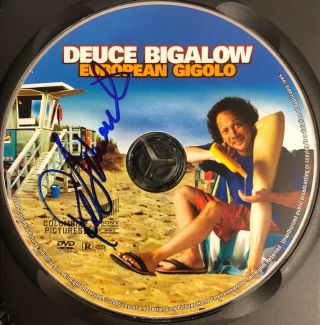Rob Schneider Signed Deuce Bigalow Dvd Autographed Proof Pic