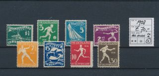Ll04822 Netherlands 1928 Sports Olympics Fine Lot Mh Cv 70 Eur
