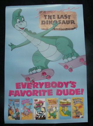 Denver The Last Dinosaur Movie Poster Video Promo