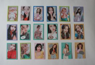 Twice 5th Mini Album What Is Love Official Photocards 18 Models