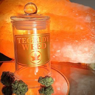 Tegridy Weed Glass Stash Jar (not Cannabis) South Park’s Finest