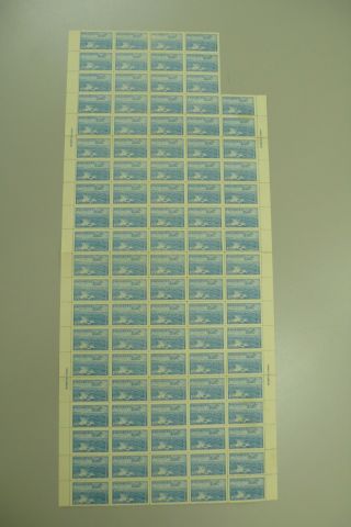 1946 Shanghai Dah Tung Print Air Mail Blk Of 197,  Chan A58