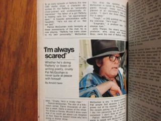 Sept.  17 - 1977 Tv Guide (patrick Mcgoohan/rafferty/lawanda Page/sanford Arms/mash