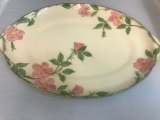 Vintage Franciscan Desert Rose Usa 19 3/8 " X - Large Oval Serving Turkey Platter