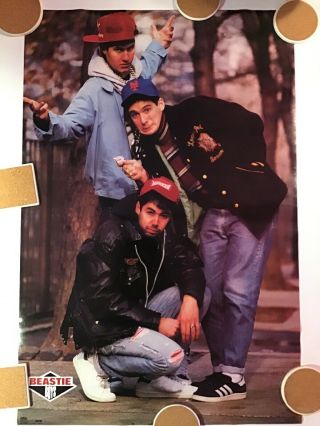 Beastie Boys Rare Vintage Group Poster