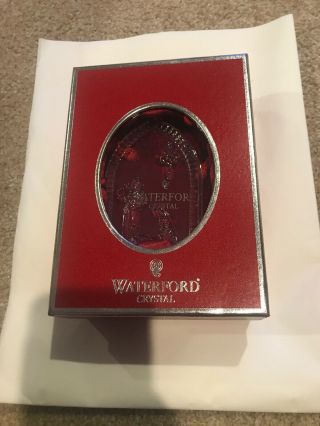 Waterford Crystal Christmas Ornament The Nativity The Holy Family 2007