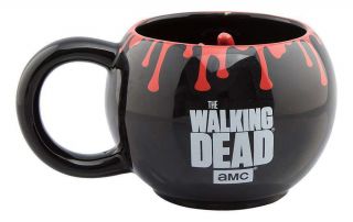 Official The Walking Dead 3d Round Hand Coffee Mug Cup And Gift Boxed