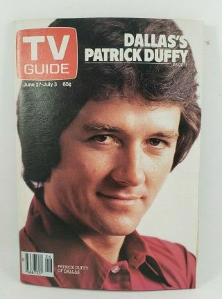Tv Guide Canada 1981 June 27 July 3 Patrick Duffy Of Dallas Cover