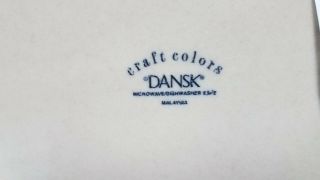 Dansk CRAFT COLORS OATMEAL Soup/Cereal Bowl 7 1/4 