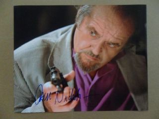 Jack Nicholson Signed /autographed Photo " The Departed "