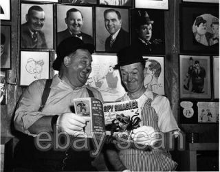 Stan Laurel And Oliver Hardy Comedy Team 8x10 Photo Ca3