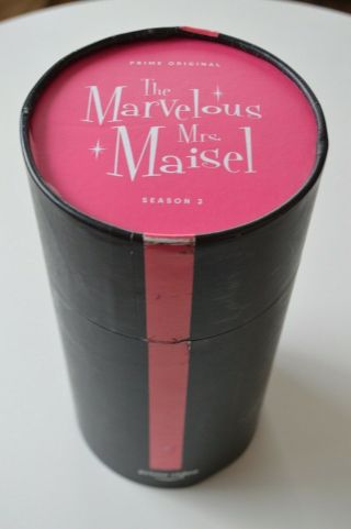 The Marvelous Mrs.  Maisel Season 2 Promo Makeup Case Packaging - Vintage Posters