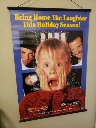 Home Alone / Home Alone 2 Dvd Promotional Poster
