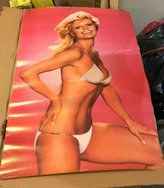 Loni Anderson Vintage Circa Wkrp In Cincinnati Bikini Poster Western Graphics Sr