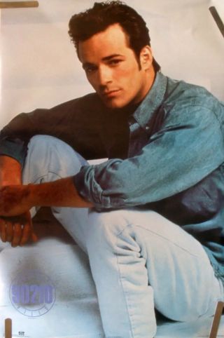 Rare Luke Perry Beverly Hills 90210 1991 Vintage For Rachel Poster