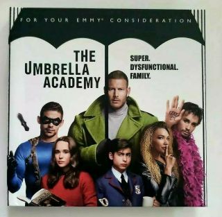 The Umbrella Academy Complete Season 1 Netflix Series Emmy Fyc Dvd