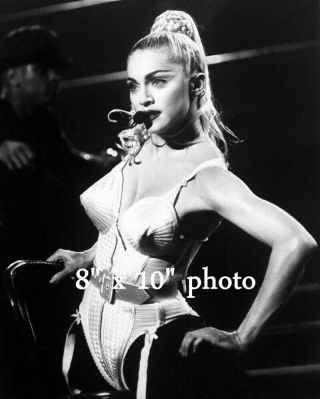 Madonna Onstage Blonde Ambition Photo 2 In Bustier L134