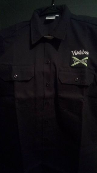 Washburn - Dimebag Darrell - Black Work Shirt - Medium - Pantera - Dime