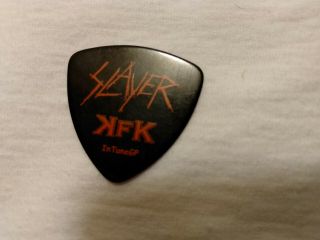 Slayer Guitar Pick Kerry King 2004 Era Kfk Industry Metal Rare Oop