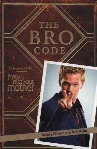 Merch&dise|| How I Met Your Mother Collectibles - The Bro Code Book