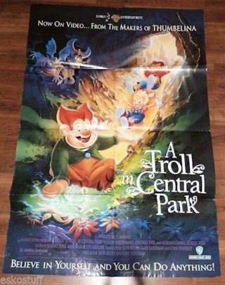 A Troll In Central Park Large 27 X 41 Movie Poster Graphics See