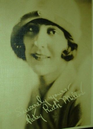 Old Photo Patsy Ruth Miller 1920 American Actress Film Hunchback Of Notre Dame