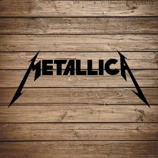 Metallica Logo Vinyl Decal Sticker Wall Car Window Bumper laptop Guitar Rock 2