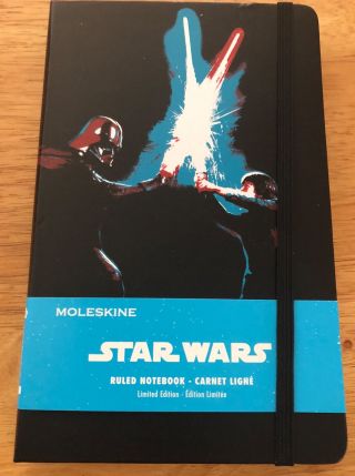 Star Wars Moleskin Ruled Notebook Great Gift