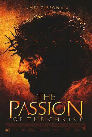 The Passion Of The Christ (2004) Dvd/video Poster - S - Sided - Rolled
