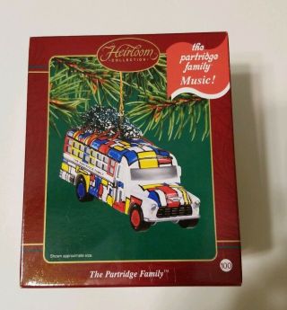 The Partridge Family Bus Carlton Cards Musical Ornament 2003 C 