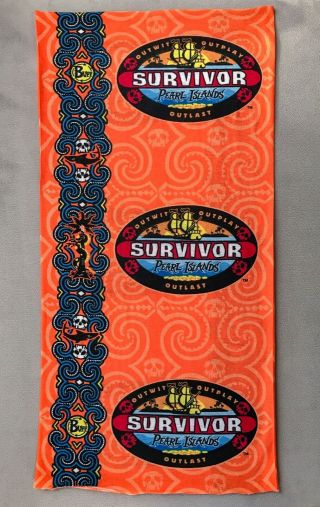 Survivor Buff - Season 7 Pearl Islands - Morgan Orange Tribe Buff - Cbs