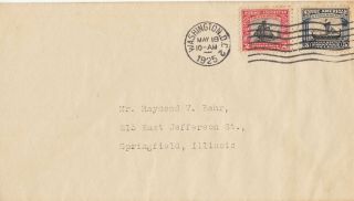 Us Fdc First Day Cover 620 621 Norse American 1925 Combo